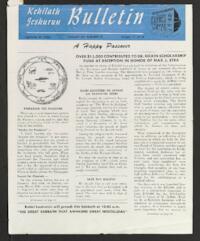 Kehilath Jeshurun Bulletin Vol. XX No. 28