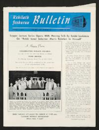 Kehilath Jeshurun Bulletin Vol. [XXII] No. 23