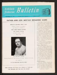 Kehilath Jeshurun Bulletin Vol. XXV No. 11