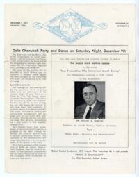 Kehilath Jeshurun Bulletin Vol. XXX No. 12