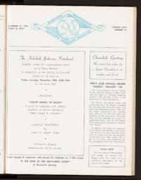 Kehilath Jeshurun Bulletin Vol. XXXI No. 14