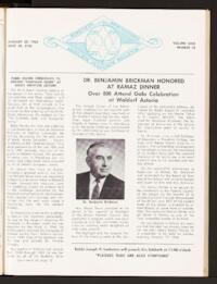 Kehilath Jeshurun Bulletin Vol. XXXI No. 18