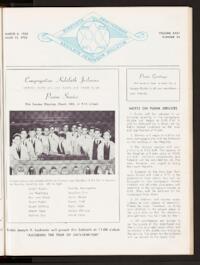 Kehilath Jeshurun Bulletin Vol. XXXI No. 24