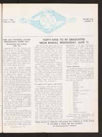Kehilath Jeshurun Bulletin Vol. XXXI No. 35