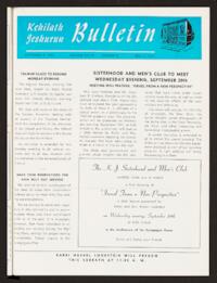 Kehilath Jeshurun Bulletin Vol. XXXVI No. 2
