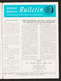 Kehilath Jeshurun Bulletin Vol. XXXVI No. 14