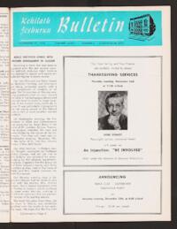 Kehilath Jeshurun Bulletin Vol. XXXIX No. 6