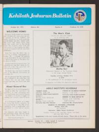 Kehilath Jeshurun Bulletin Vol. XLI No. 4