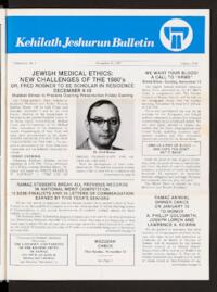 Kehilath Jeshurun Bulletin Vol. LI No. 3