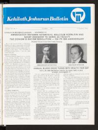 Kehilath Jeshurun Bulletin Vol. LIII No. 3