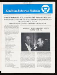 Kehilath Jeshurun Bulletin Vol. LIII No. [9]