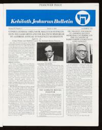 Kehilath Jeshurun Bulletin Vol. LVI No. 6