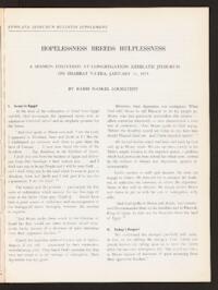 Kehilath Jeshurun Bulletin Supplement
