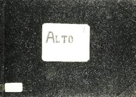 Alto, manuscript 16
