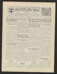 Institutional Vol. XXII No. 25