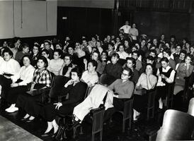 Students in auditorium
