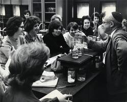 Professor of Chemistry Moses Isaacs teaching class
