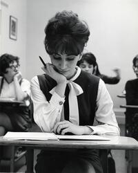 Students in class