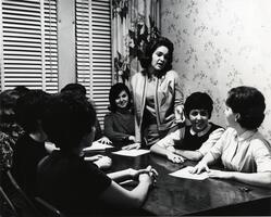 Students at meeting for The Observer student newspaper