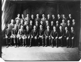 Students and faculty of the Talmudical Academy, circa 1920s