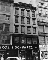 47 E. Broadway - site of Yeshivat Etz Chaim, 1887
