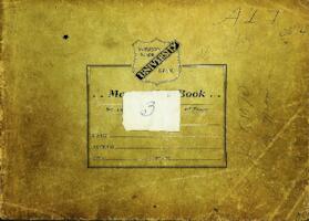 Liturgical music (choral parts), manuscript 8I