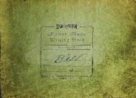 Liturgical music (choral parts), manuscript 8K