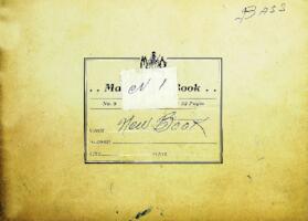 Liturgical music (choral parts), manuscript 8N