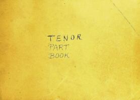 Tenor Part Book, manuscript 60
