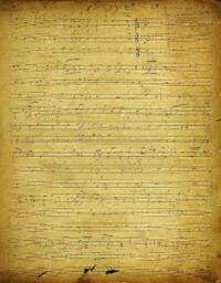 Choral Compositions, manuscript 70