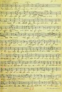 High Holidays Recitatives, manuscript 103