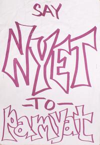 Say NYET (No - translation from Russian) to Pamyat