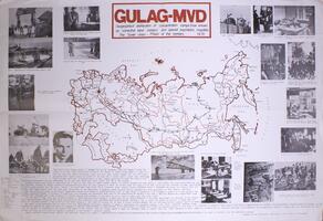 Gulag-MVD: Geographical distribution of concentration camps and special psychiatric hospitals