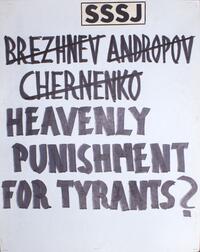 [Brezhnev] [Andropov] [Chernenko] - Heavenly punishment for tyrants?