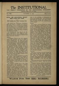 Institutional Vol. VIII No. 06