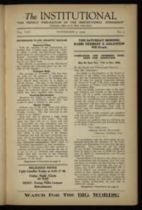Institutional Vol. VIII No. 09