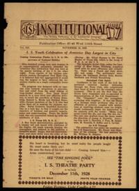 Institutional Vol. XII No. 36