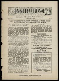 Institutional Vol. XIII No. 03