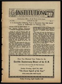 Institutional Vol. XIII No. 04