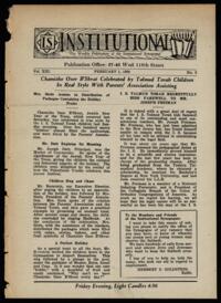 Institutional Vol. XIII No. 05