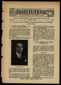 Institutional Vol. XIII No. 09