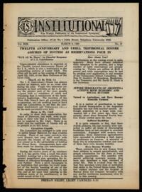 Institutional Vol. XIII No. 10