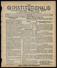 Institutional Vol. XIII No. 16