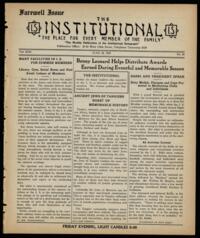 Institutional Vol. XIII No. 26