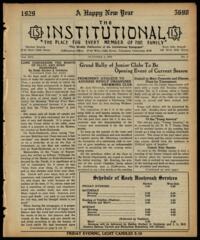 Institutional Vol. XIV No. 03