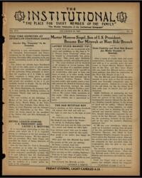 Institutional Vol. XIV No. 14