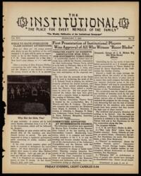 Institutional Vol. XIV No. 21