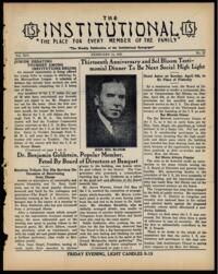 Institutional Vol. XIV No. 22