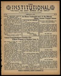 Institutional Vol. XIV No. 23