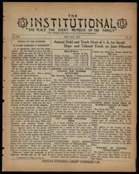 Institutional Vol. XIV No. 36